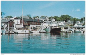 Charter and Fishing Boats, Boothbay Harbor Region, Maine, 1940-1960s