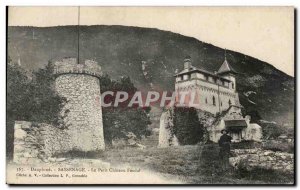 Old Postcard Dauphine Sassenage Le Petit Chateau Feodal