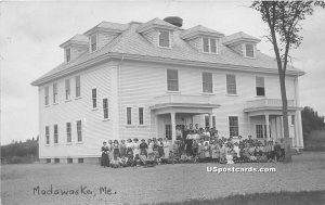 School House in Madawaska, Maine