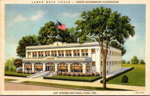 Arkansas Hot Springs Lamar Bath House Curteich