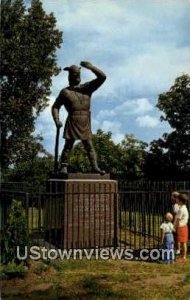 Statue of Leif Erikson - Duluth, Minnesota MN  