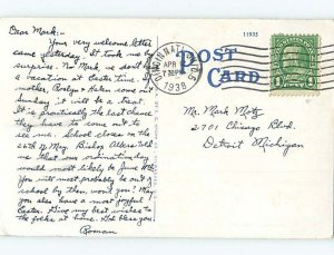 W-Border HOTEL SCENE Dayton Ohio OH B4622