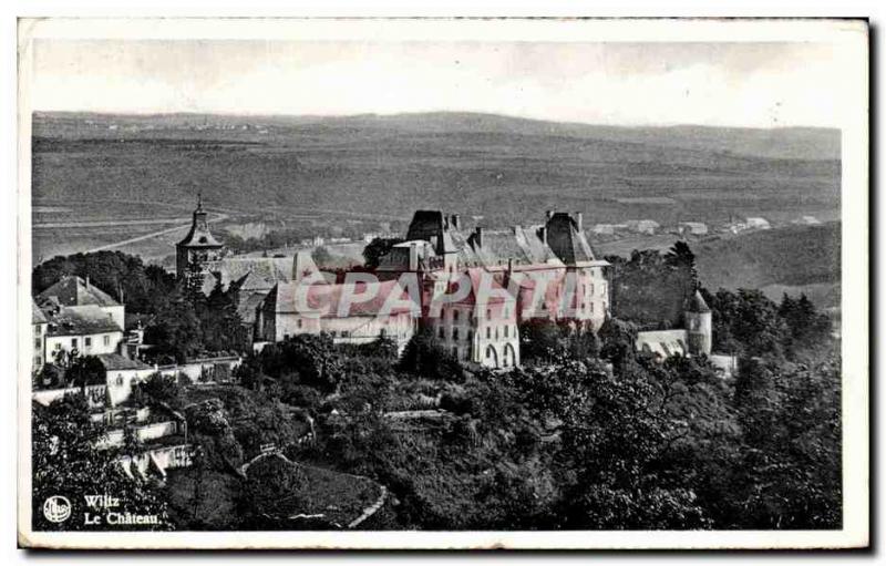 Old Postcard Chateau Wiltz Luxembourg