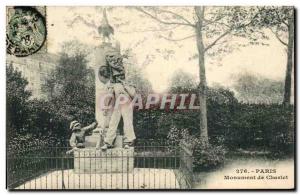 Paris - 3 - Monument Charlot - Old Postcard