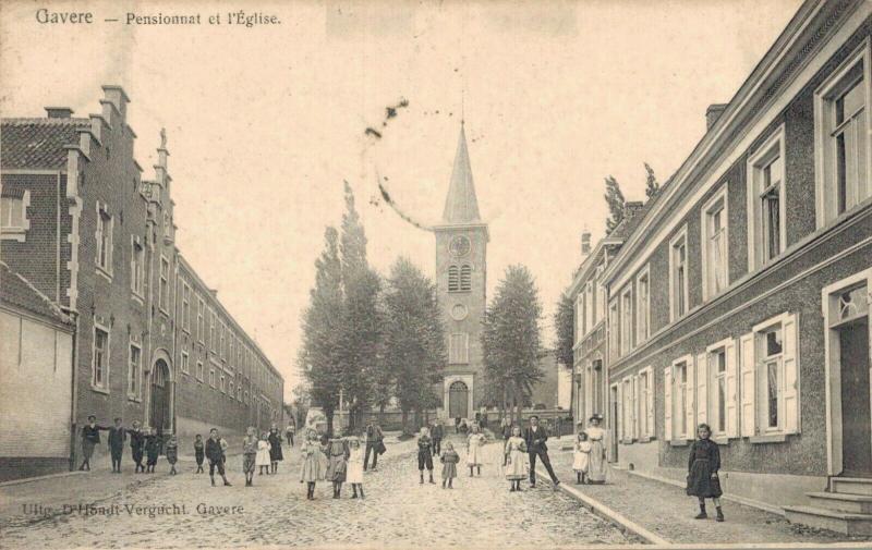 Belgium Gavere Pensionnat et l'Église 02.32