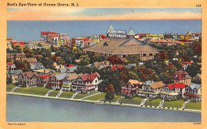 Bird's Eye-View of Ocean Grove in Ocean Grove, New Jersey