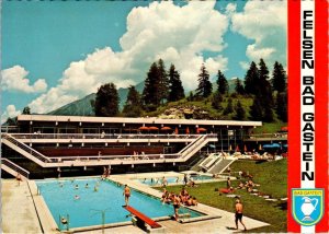 Austria,  FELSEN BAD GASTEIN  Thermal Spa~Pool  FELSENTHERME  4X6 Postcard