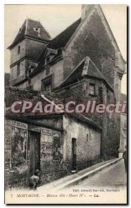 Postcard Old House Mortagne Dite Henry