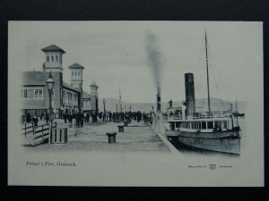 Scotland GREENOCK Prince's Pier c1903 UB Postcard by W.R.& S. Reliable