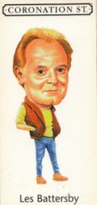 Les Battersby Coronation Street Unique Tiny Miniature Collectors Card