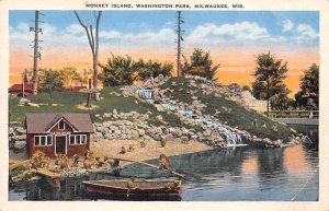 Monkey Island Washington Park  - Milwaukee, Wisconsin WI