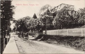 Baker's Hotel Gaspe Quebec QC c1910 L'Esperance Postcard H7