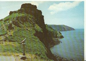 Devon Postcard - Lynton - Castle Rock - Ref TZ8305