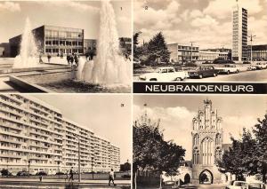 B44613 Neubrandenburg multiviews cars voitures  germany