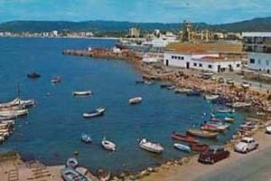 Palamos Perez Fishing Boat Ship Boats Aerial Birds Eye Spain Spanish Postcard