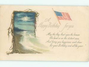 Divided-Back PATRIOTIC SCENE Great Postcard AB0274