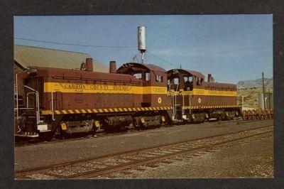 UT Carbon County Railroad Train COLUMBIA JUNCTION UTAH