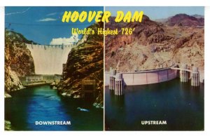 AZ & NV - Hoover Dam (Boulder). Downstream & Upstream