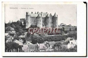 Postcard Old Touraine Chateau de Luynes