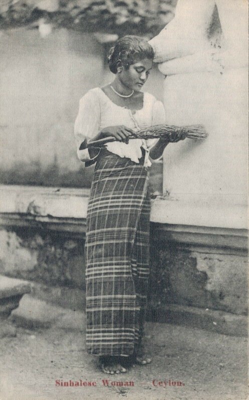 Sri Lanka Ceylon Sinhalese Woman Ethnic 06.56