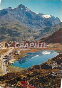 Postcard Modern 2100m Tignes (Savoy) The Lake Resort and Great Sassiere