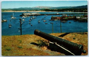 Postcard - El Castilla, Monterey Harbor - Monterey, California