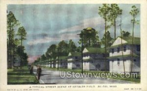 A Typical Street Scene at keesler Field in Biloxi, Mississippi