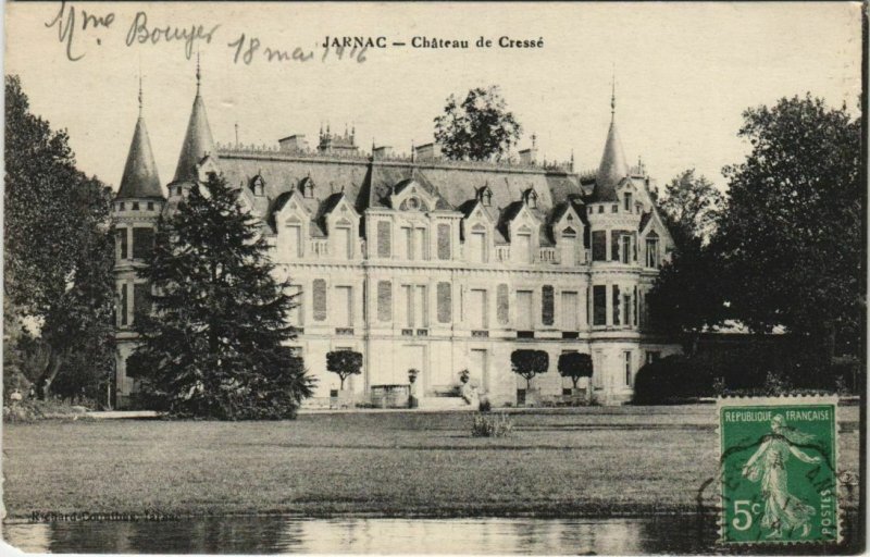 CPA Jarnac Chateau de Cresse FRANCE (1074164)