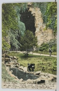 PARIS La Grotte des Buttes Chaumont Postcard L13