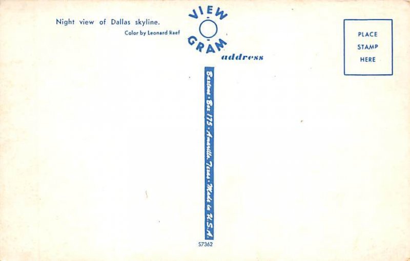 Skyline - Dallas, Texas TX