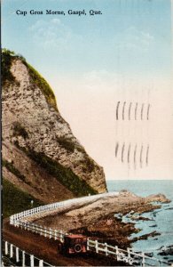 Cap Gros Morne Gaspé Quebec QC c1933 Novelty Mfg Postcard F80