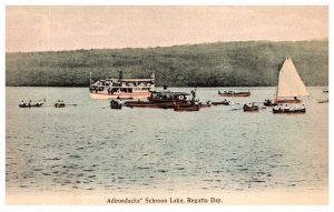 New York Schroon Lake Regatta Day
