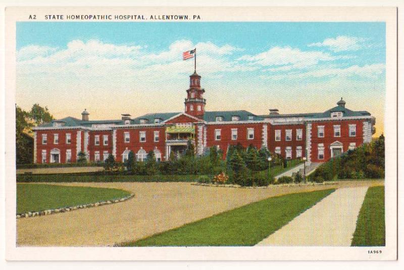 State Homeopathic Hospital, Allentown PA