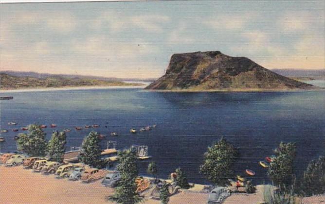 New Mexico Boat Landing & Bathing Beach Elephant Butte Lake Near Truth Or Con...