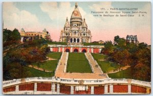 M-91198 Panorama of the New Square Saint-Pierre Montmartre Paris France