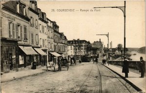 CPA Courbevoie - Rampe du Pont (274565)