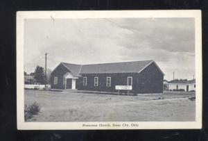 BOISE CITY OKLAHOMA NAZARENE CHURCH VINTAGE POSTCARD