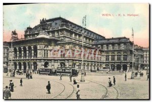 Old Postcard Wien hohoper