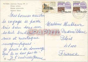 Modern Postcard Portugal Fatima Mass Solonelle