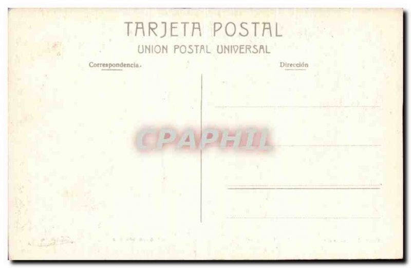 Old Postcard Barcelona Arc De Triomfo