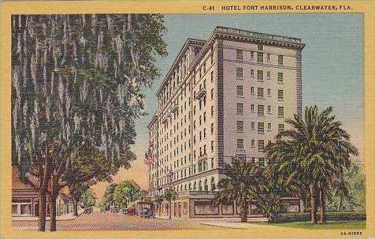 Florida Clearwater C 41 Hotel Fort Harrison Curteich