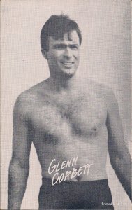 ARCADE CARD, Glenn Corbett, Star Trek Actor, Semi-Nude Man, Gay Interest, 1960s