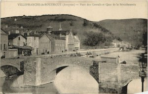 CPA VILLEFRANCHE-de-ROUERGUE - Pont des Consuls (143557)