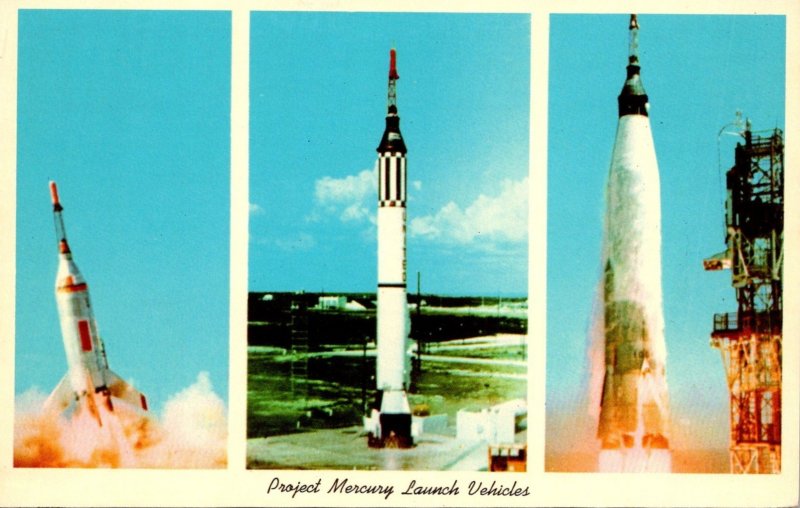 Florida John F Kennedy Space Center NASA Project Mercury Launch Vehicles