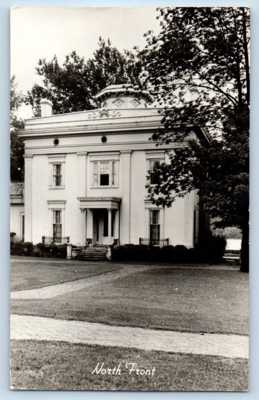 Madison Indiana Postcard RPPC Photo James F D Lanier State Memorial North Front