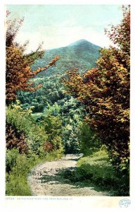 Postcard ROAD SCENE Rutland Vermont VT AP8794