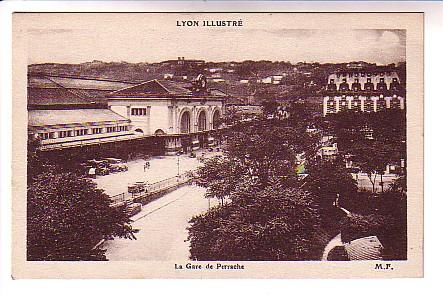 Perrache Train Station, Lyon France,