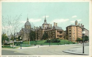 c1907 Detroit Publishing Co. Postcard 72047 John Hopkins Hospital, Baltimore MD