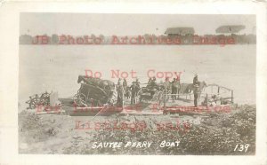 GA, Sautee Nacoochee, Georgia, RPPC, Sautee Ferry Boat, Photo No 139