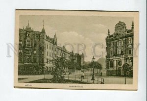 3155376 Germany WESEL Wilhelmstrasse Street Vintage postcard